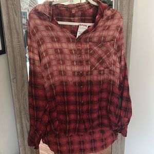 NWT Free People Flannel